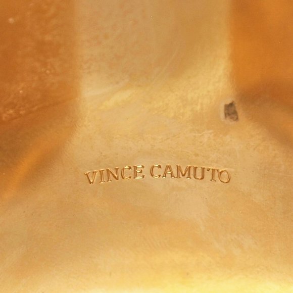 Vince Camuto X-Wide Leather Studded Cuff Bangle - Picture 7 of 7